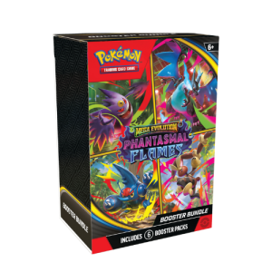 Pokemon TCG Mega Evolution Phantasmal Flames - Booster Bundle English