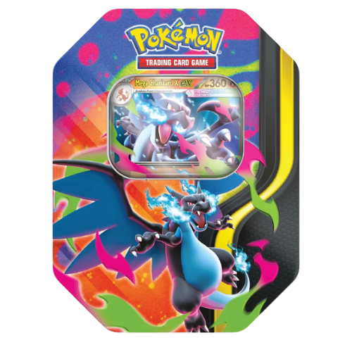 Pokemon TCG - Mega Charizard Tin Inglés