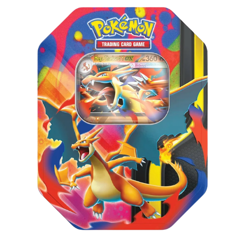 Pokemon TCG - Mega Charizard Tin Inglés - Imagen 2