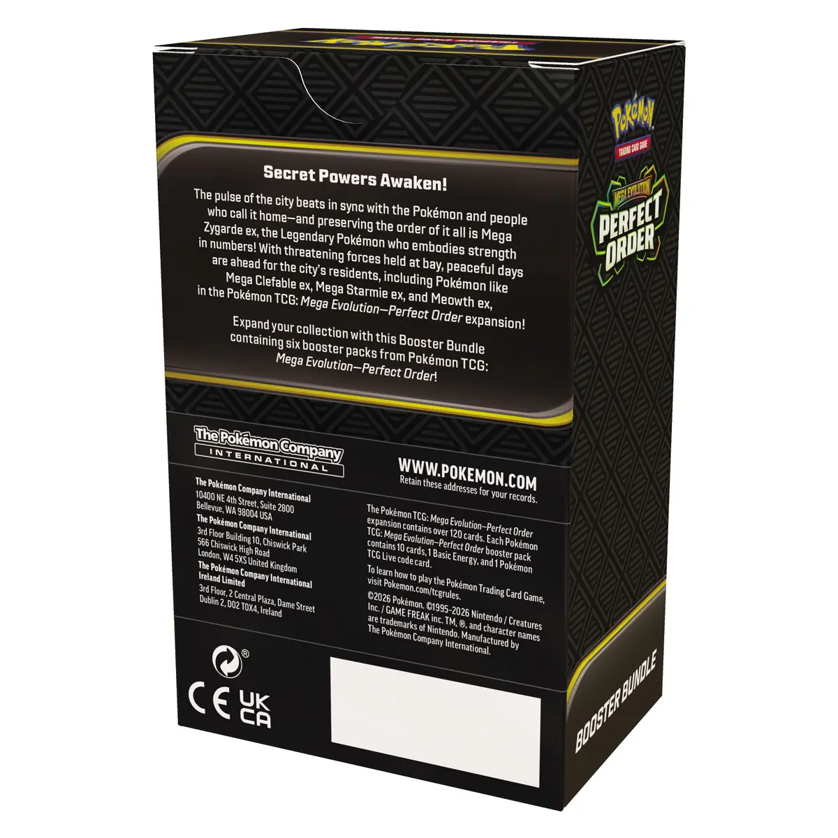 Pokemon TCG Mega Evolution Perfect Order - Booster Bundle Inglés - Imagen 2