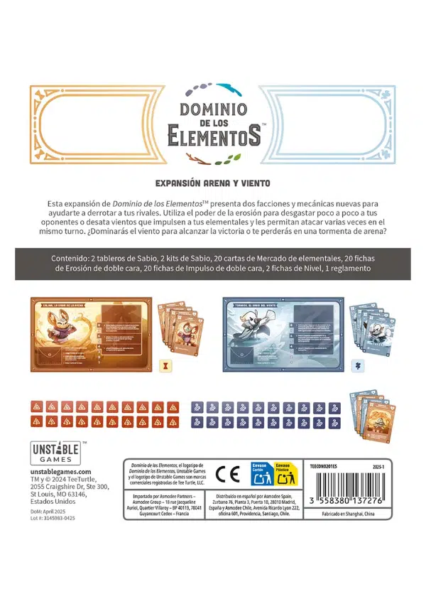Dominio de los Elementos: Arena y Viento - Imagen 2