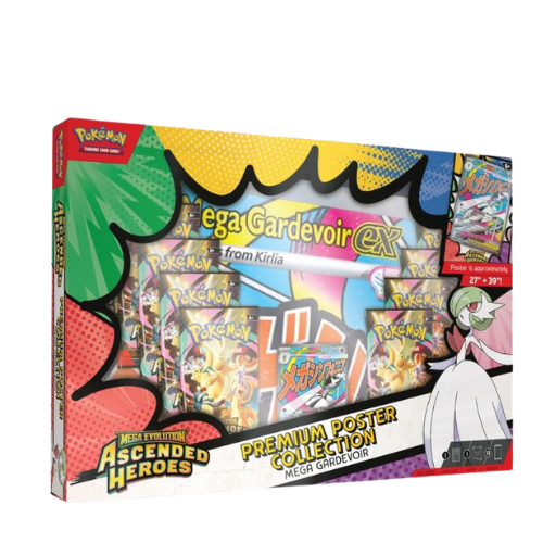 Pokemon TCG Mega Evolution - Ascended Heroes Premium Poster Collection (Inglés)