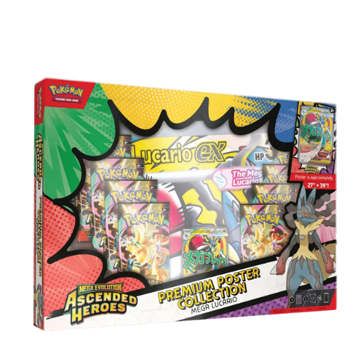 Pokemon TCG Mega Evolution - Ascended Heroes Premium Poster Collection (Inglés) - Imagen 4