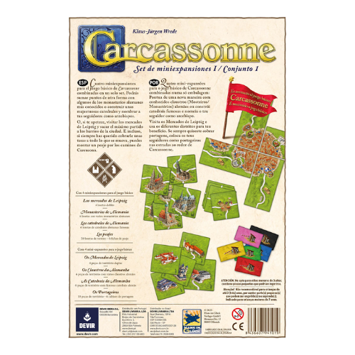 carcassonne set miniexpansiones 1