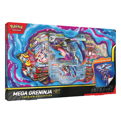Pokemon TCG – Mega Greninja ex Premium Collection Inglés