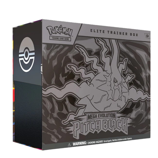 Mega Evolution Pitch Black Elite Trainer Box Ingles
